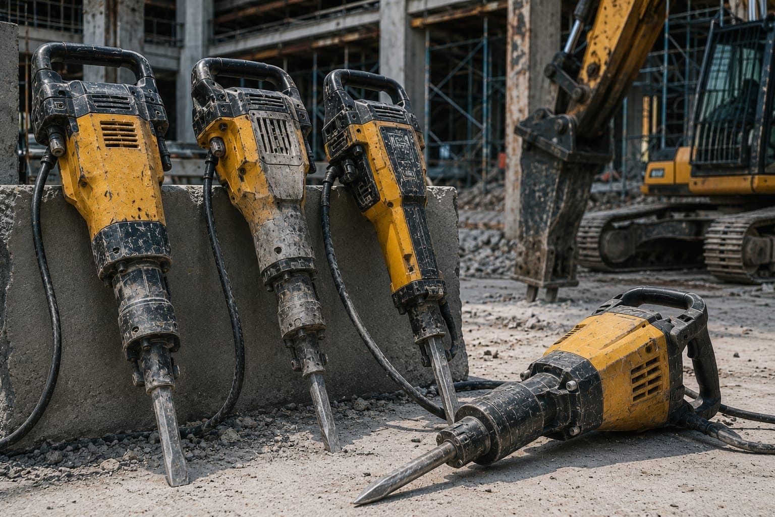 GPS-tracked power tools